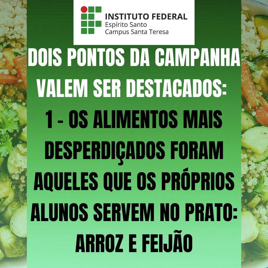 resultado campanha de combate ao desperdicio de alimentos 5