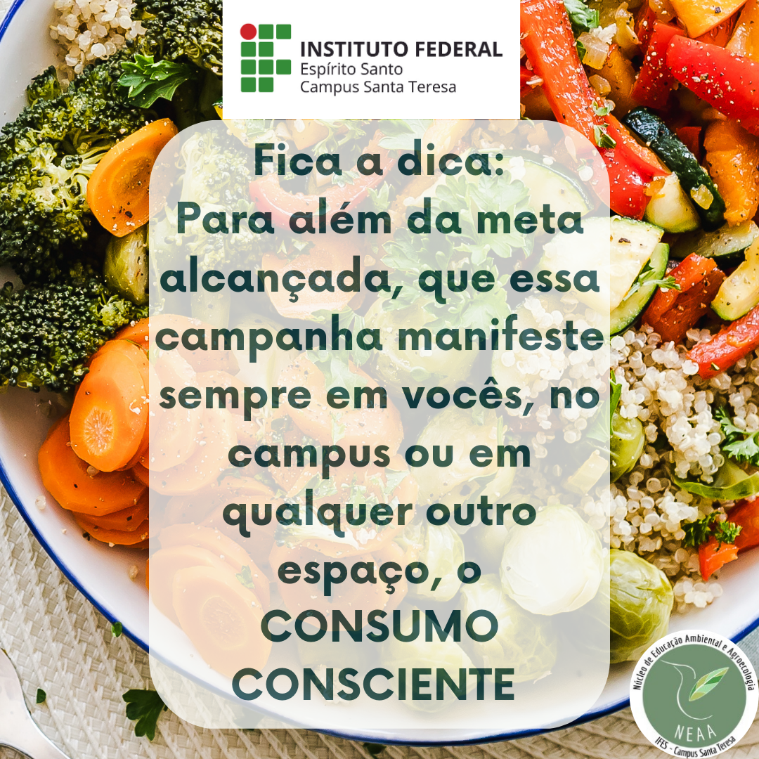 resultado campanha de combate ao desperdicio de alimentos 9