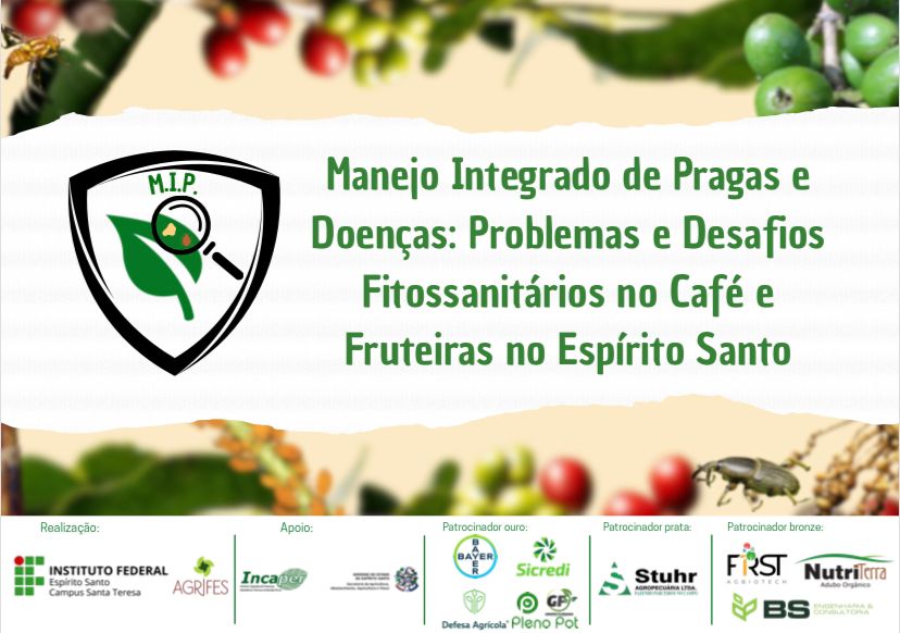 Alunos do Ifes Campus Santa Teresa promovem evento sobre desafios fitossanitários na cafeicultura e fruticultura capixaba