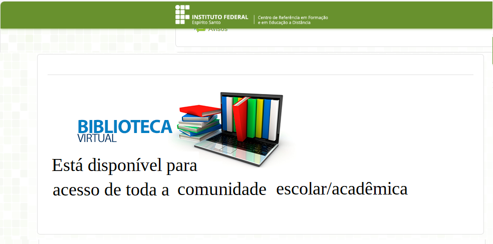 Estudantes e Servidores agora têm acesso a plataformas virtuais Minha Biblioteca e Pearson