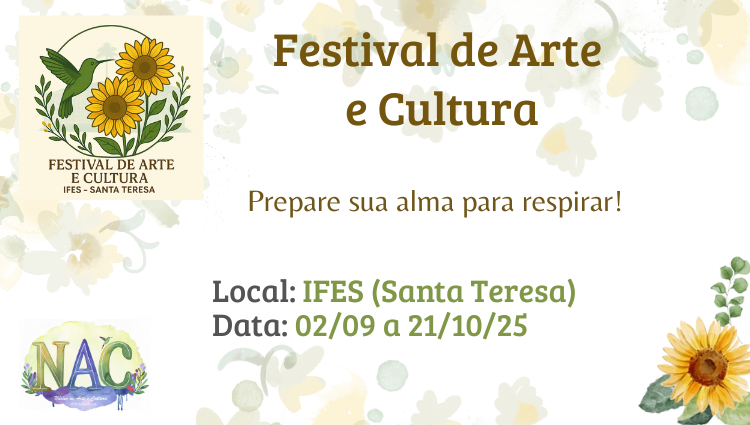 Festival de Arte e Cultura do Campus Santa Teresa